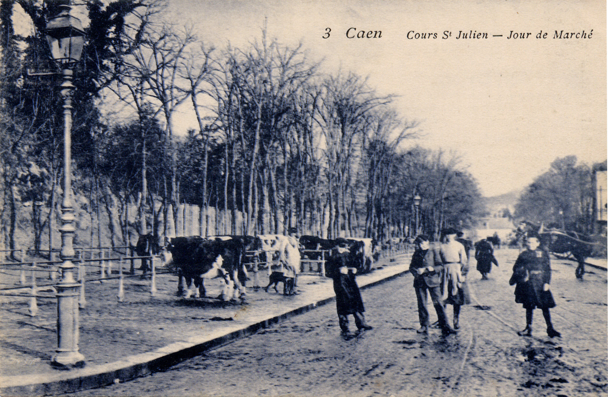 Caen Cours Saint-Julien - Jour de Marché
