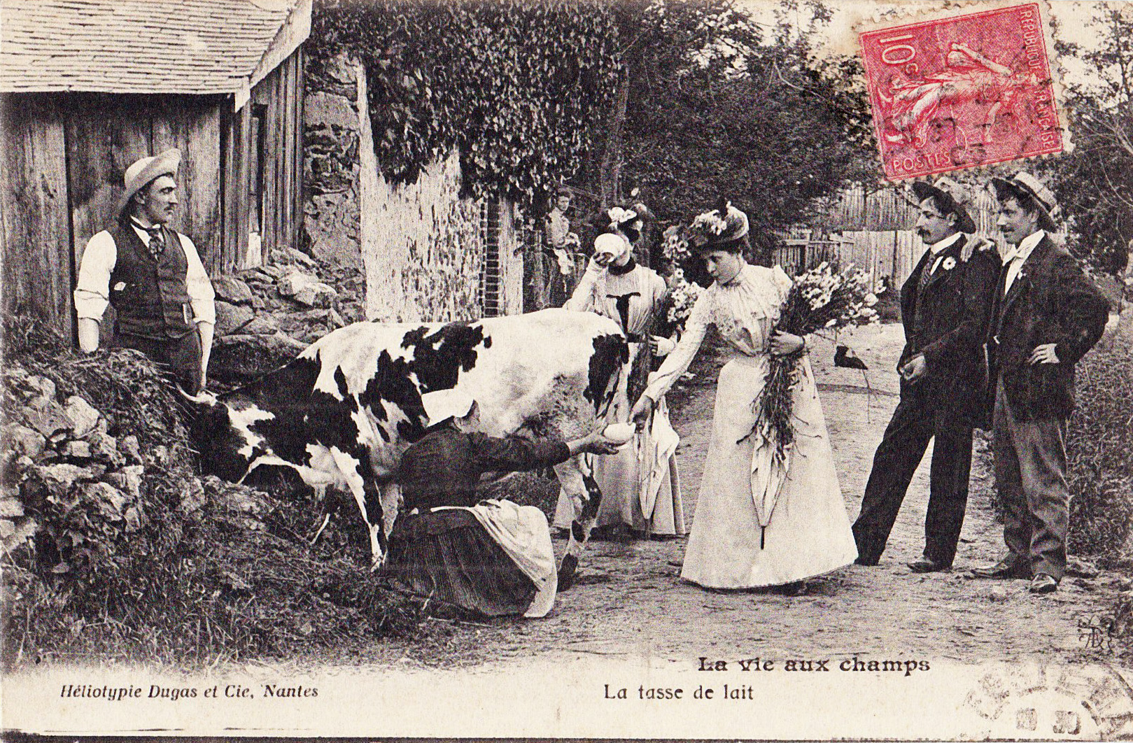 La vie aux champs - La tasse de lait