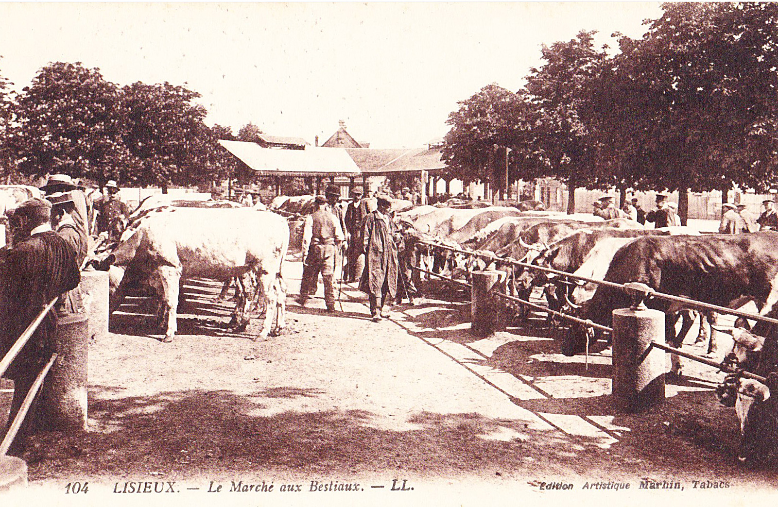 Lisieux - Le Marché aux bestiaux