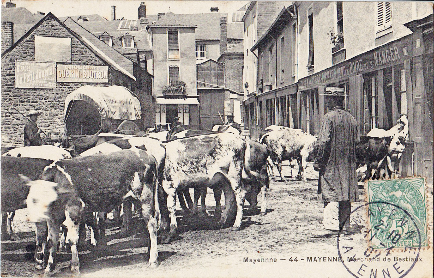 Mayenne - Marchand de bestiaux