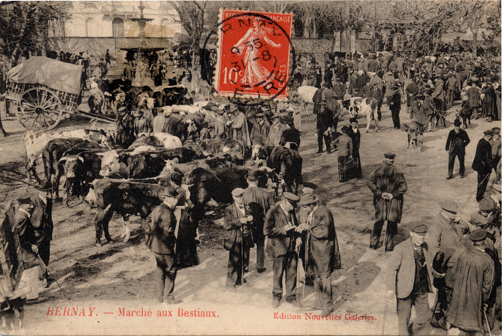Bernay Marché aux bestiaux